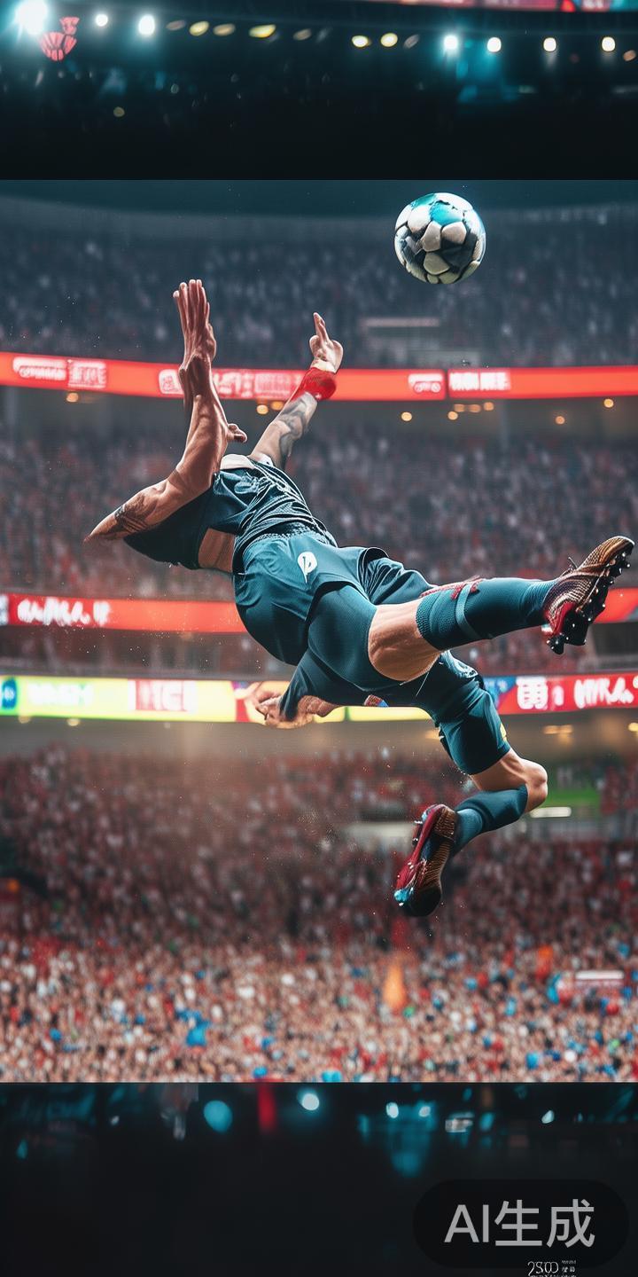 天博体育最新进球瞬间全集锦:精彩镜头全景回顾 在2023年某国际比赛中,一次由前锋完成的倒挂金钩